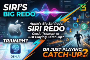 Apple’s Big Siri Redo GenAI Triumph or Just Playing Catch-Up