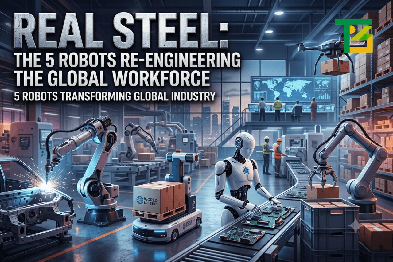 Real Steel The 5 Robots Re-Engineering the Global Workforce